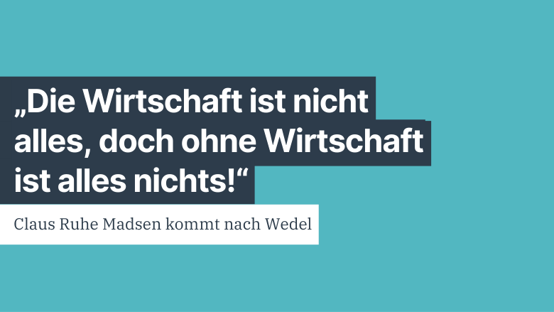 Claus Ruhe Madsen in Wedel