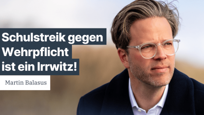Schulstreik gegen Wehrpflicht