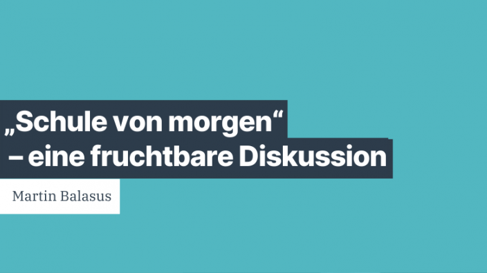 Schule von Morgen